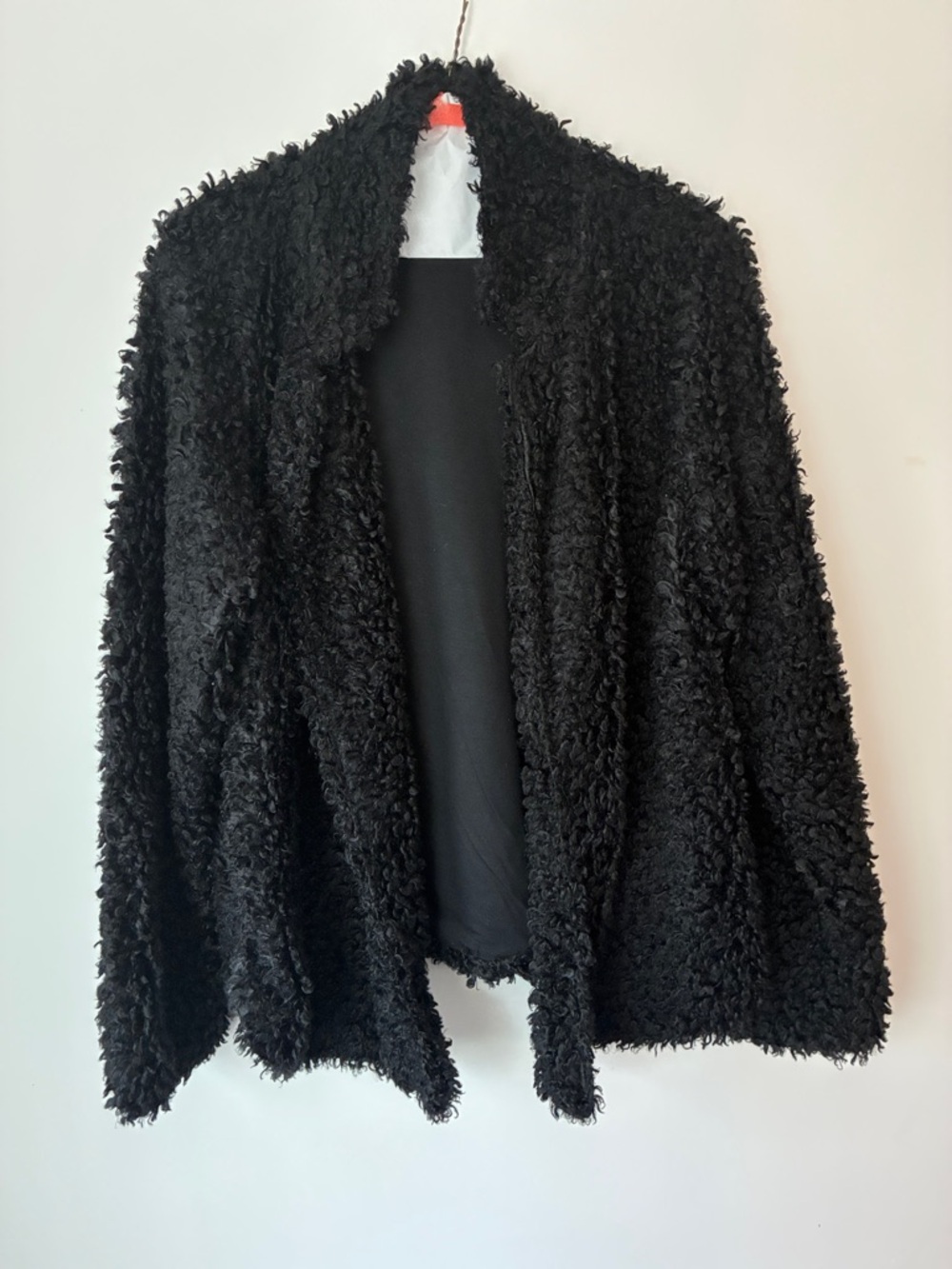 bishop + young Black Faux Shearling Jacket